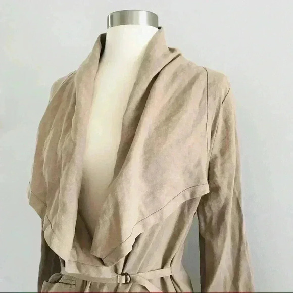 Brochu Walker Linen Blend Waterfall Jacket - Picture 5 of 9